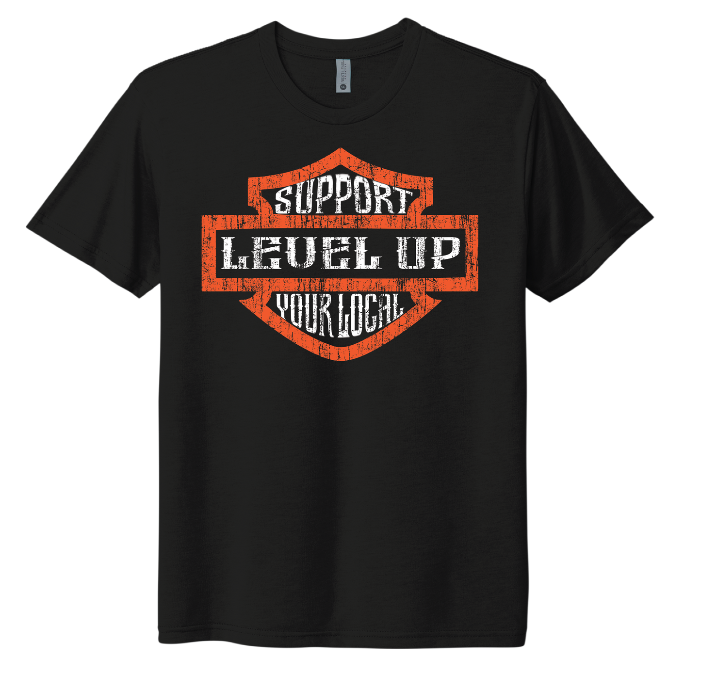 Support Local, LEVEL UP Tee (MC-Inspired)