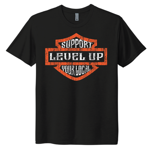 Support Local, LEVEL UP Tee (MC-Inspired)