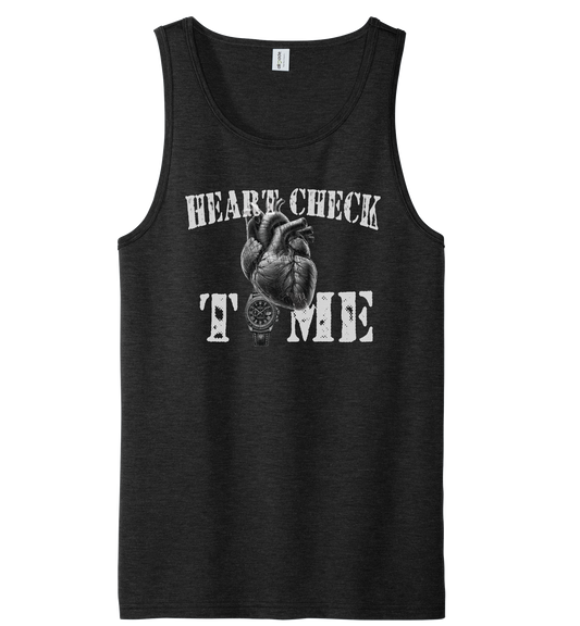 HEART CHECK TIME Muscle Tank