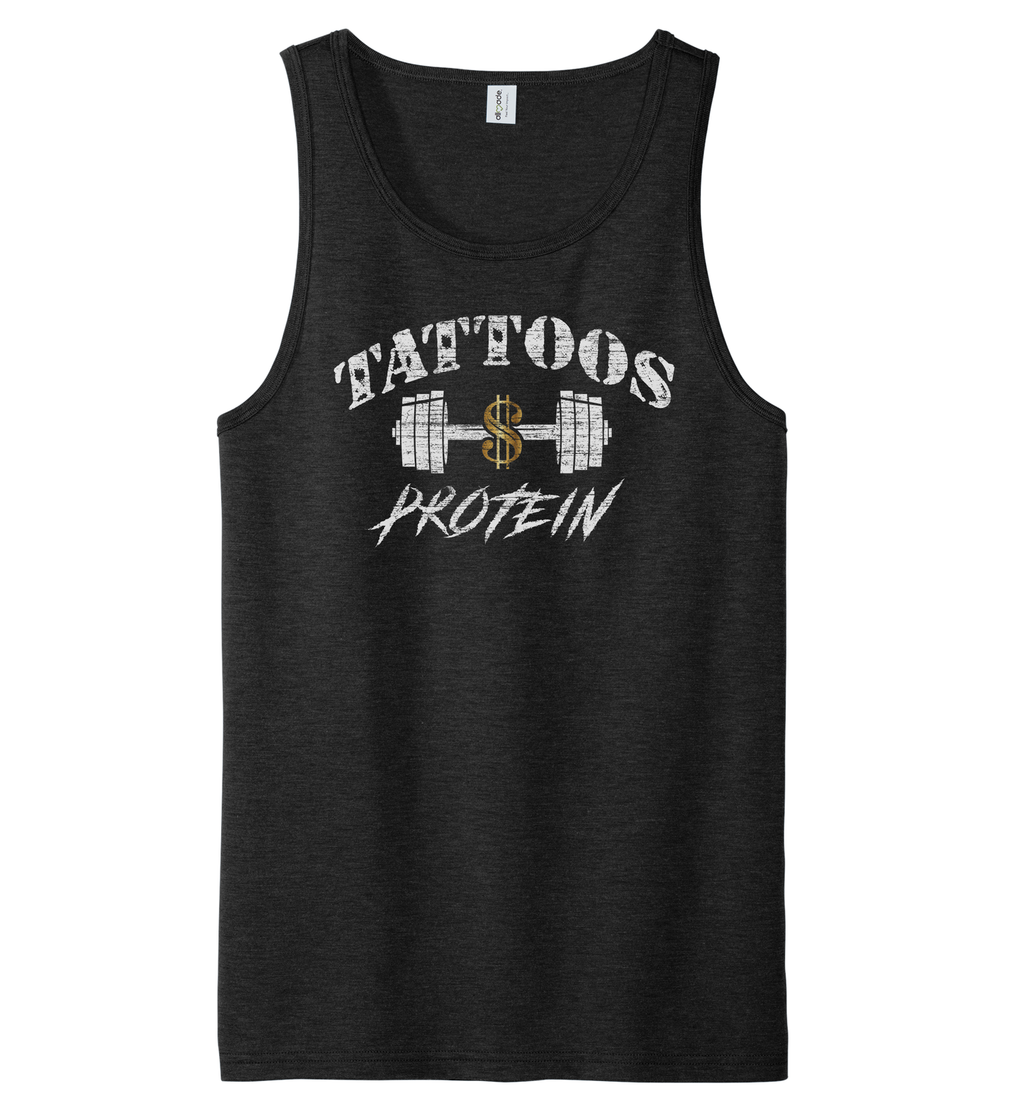 Tattoos & Protein Muscle Tank