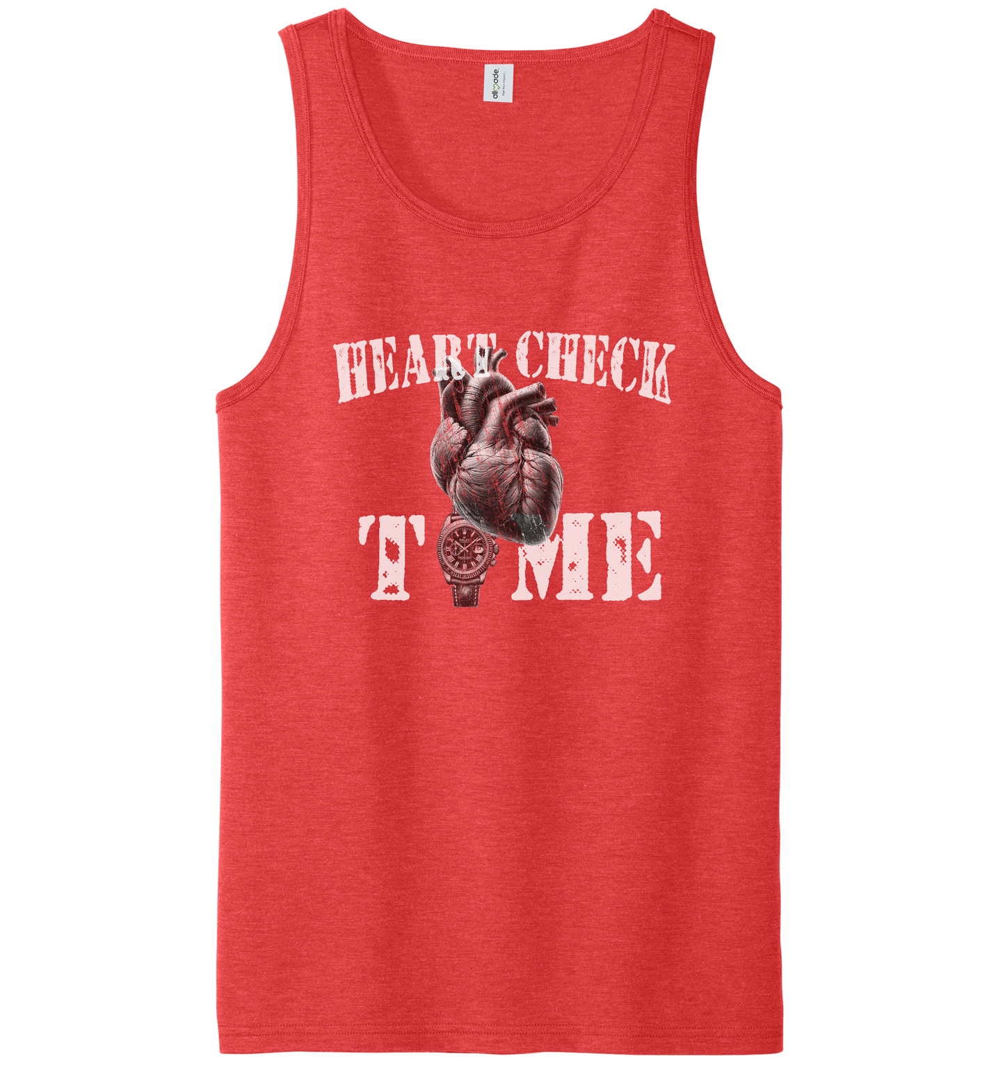 HEART CHECK TIME Muscle Tank